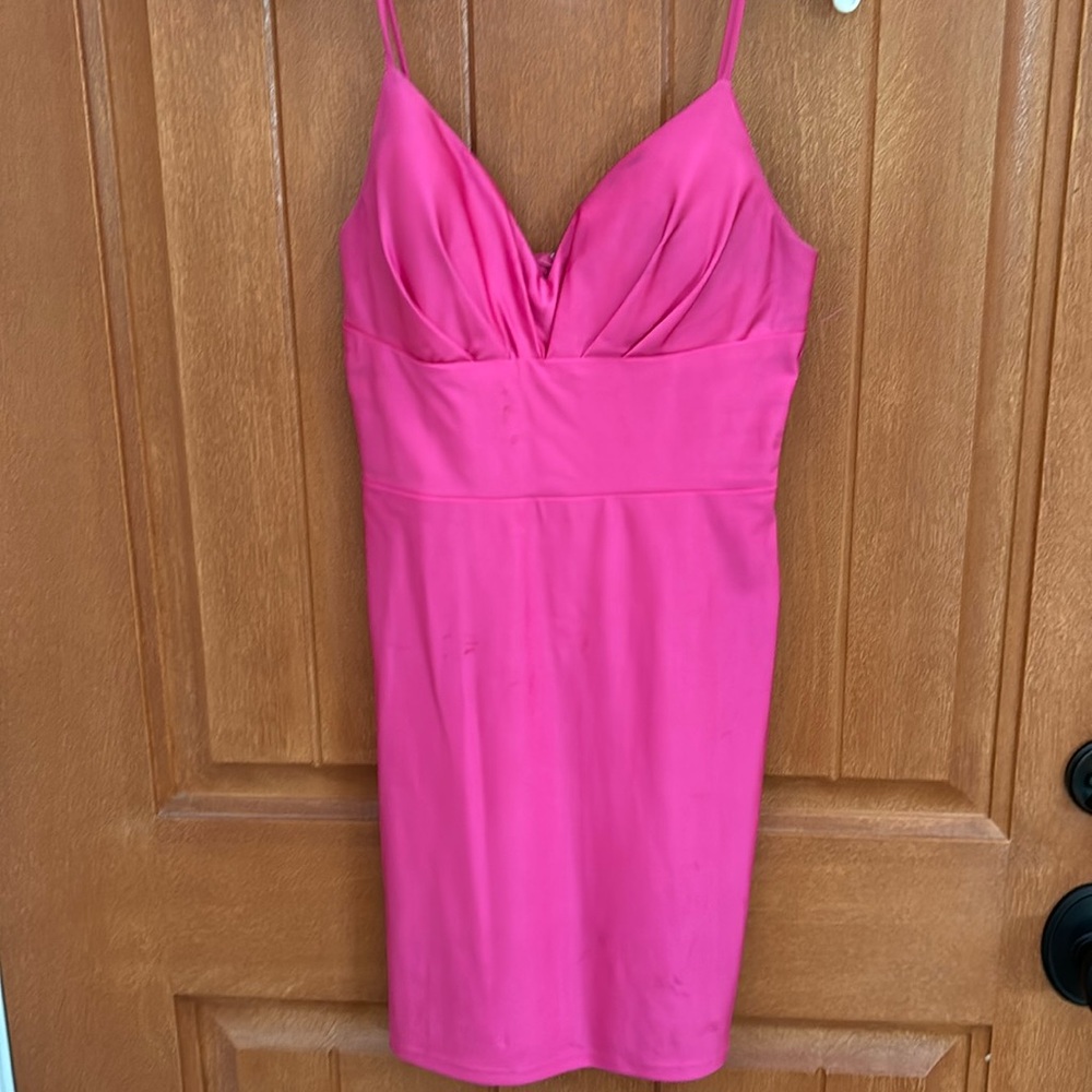 B Darlin Pink Mini Dress